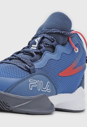 Tenis Basketball Azul-Blanco-Rojo Fila HI BTR