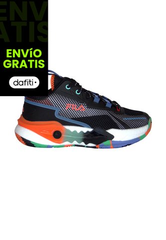 Botas Fila Damber Hombre-Negro/Naranja Fila