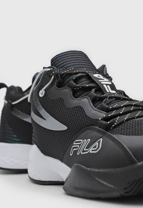 Tenis Basketball Negro-Blanco Fila HI BTR