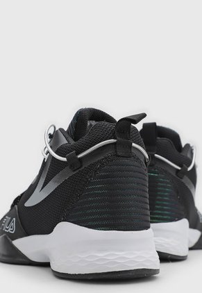 Tenis Basketball Negro-Blanco Fila HI BTR