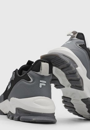 Tenis Lifestyle Gris-Negro-Blanco Fila VTR Classic