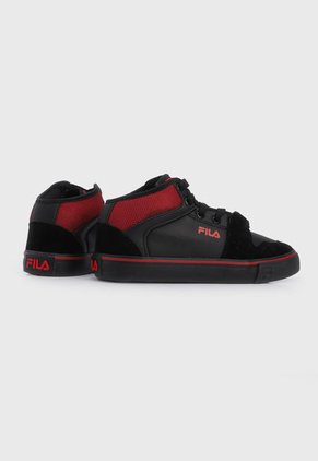 Bota Lifestyle Negro-Rojo Fila