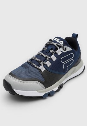 Tenis Training Azul Navy-Negro-Gris Fila RX Runner