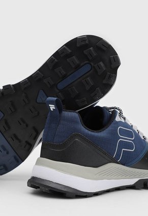 Tenis Training Azul Navy-Negro-Gris Fila RX Runner