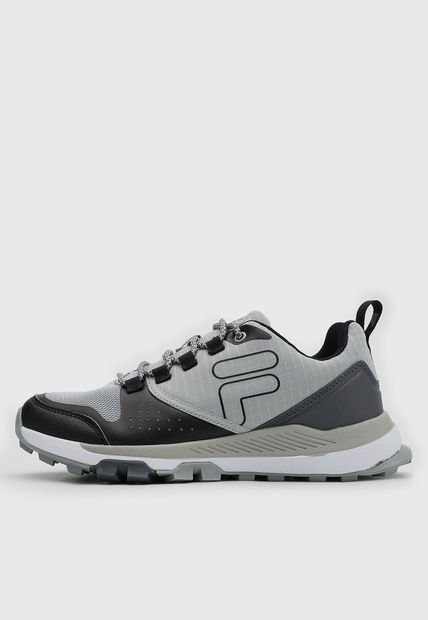 Tenis Training Gris-Negro-Blanco Fila RX Runner