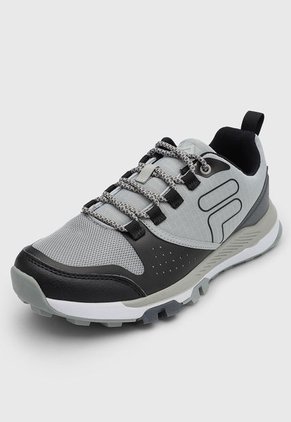 Tenis Training Gris-Negro-Blanco Fila RX Runner