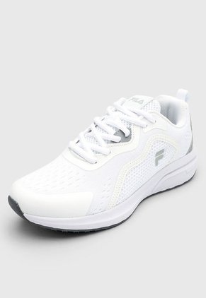 Tenis Training Blanco-Marfil-Gris Fila Lauher