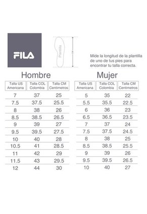 TENIS FILA HOMBRE 200100BLY LIFETIME Talla 9