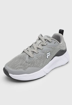 Tenis Training Gris-Negro-Blanco Fila Marilon