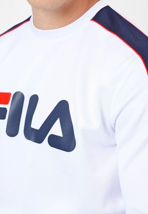 Sudadera Blanco-Azul-Rojo Fila