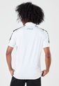 Camiseta Polo Blanco-Negro Fila de Fila