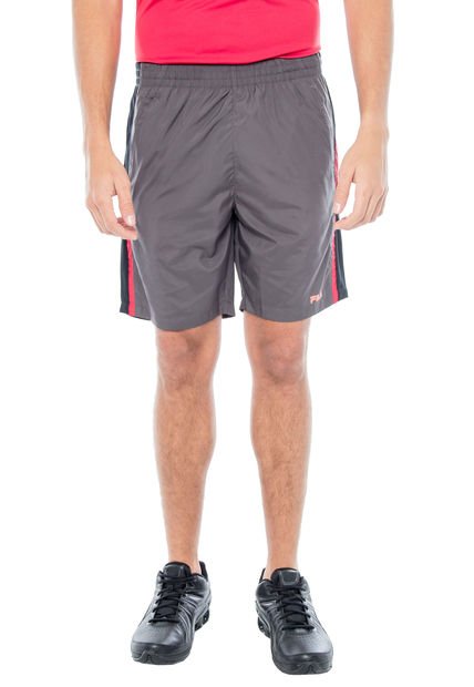 Pantaloneta Fila Fitness Short With Inner Brief Gris