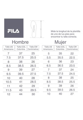 TENIS FILA HOMBRE 433390WHB BURTER Talla 11
