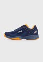 Tenis Lifestyle Azul-Naranja-Mostaza Fila Court Ready de Fila