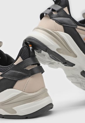 Tenis Lifestyle Negro-Beige-Nude Fila Trigar