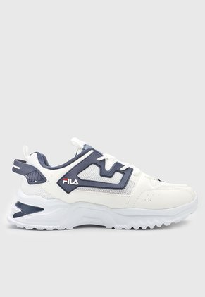 Tenis Lifestyle Beige-Azul Navy-Blanco Fila Kirmer