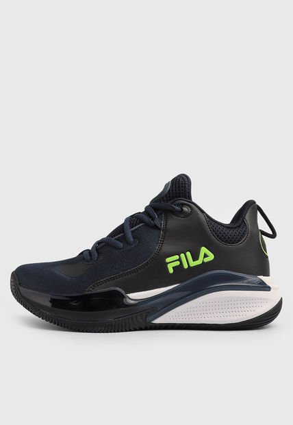 Tenis Basketball Azul Navy-Negro-Blanco FILA Jumpmas