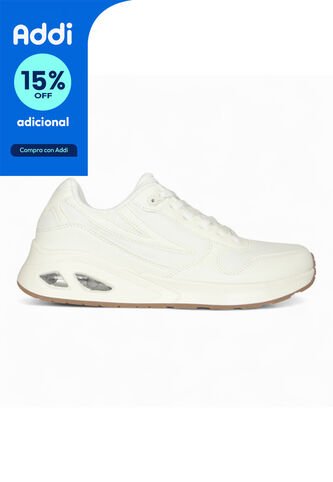 Tenis Fila Ws Lic Mujer-Blanco Crema Fila
