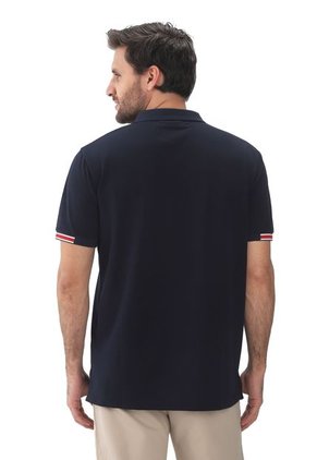 Camiseta Fila Polo Azul Navy Vintage