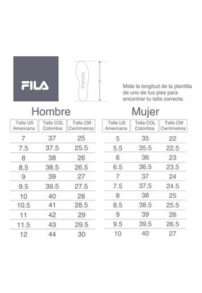 TENIS FILA HOMBRE 433390WHB BURTER 2 Talla 10.5
