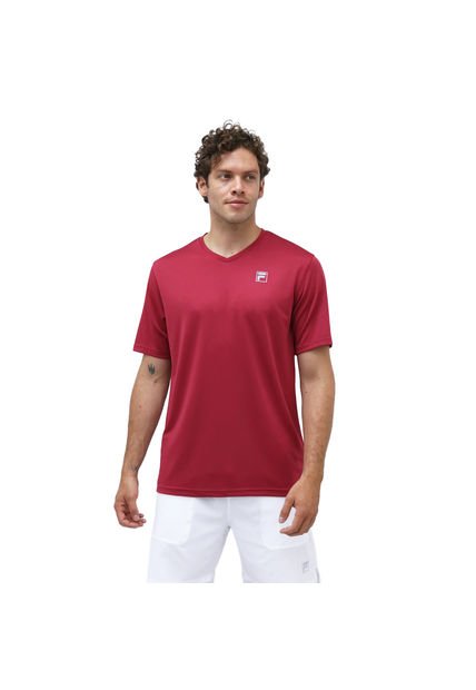 FILA CAMISETA VULCAN HOMBRE ROJO