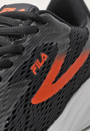 Tenis Running Negro-Naranja Fila Sperger