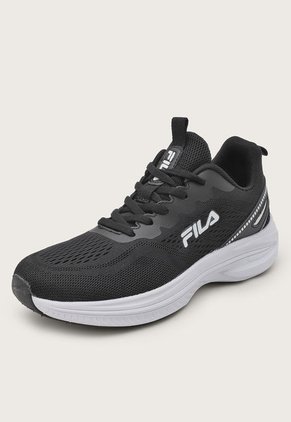 Tenis Running Negro-Blanco FILA Stardust