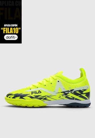 Guayos FILA Hyperflex TF Amarillo Neón Fila