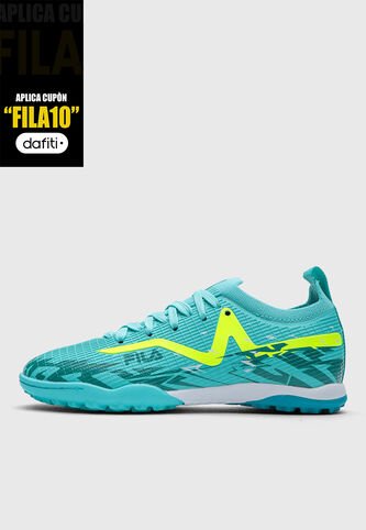 Guayos FILA Hyperflex TF Turquesa Fila