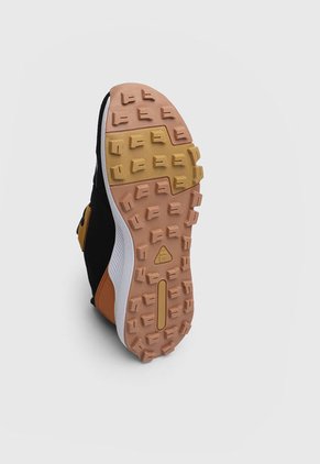 Tenis de Senderismo Negro-Mostaza-Café Fila Alemol Runner