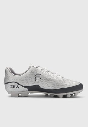 Tenis Running Plateado-Gris-Naranja Neón FILA Rojlau TF