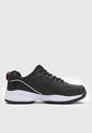 Tenis Running Negro-Blanco-Rojo FILA Courtgord de Fila