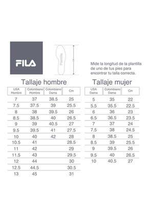 TENIS FILA MUJER 200120WHT CUSTOM 2,0 Talla 6