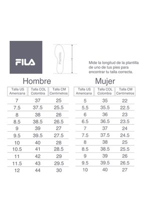 TENIS FILA MUJER 433400WHB BURTER 2 Talla 7