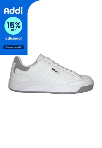 Tenis Fila Naster Hombre-Blanco/Gris Fila