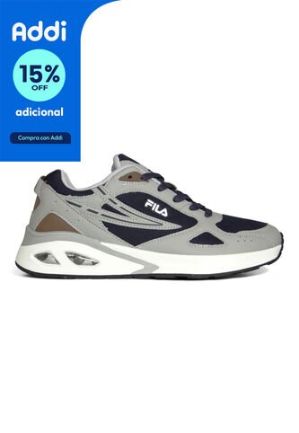 Tenis Fila Trum Hombre-Azul/Gris Fila