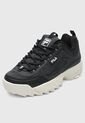 Tenis FILA Disruptor 2 Woven Negro de Fila