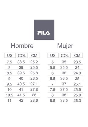 TENIS FILA MUJER 200070BLK BOLD Talla 6