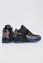Tenis Basketball Negro-Naranja-Azul Fila Grandgor de Fila