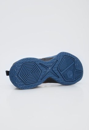 Tenis Basketball Negro-Naranja-Azul Fila Grandgor