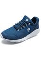 Tenis Running Azul Petróleo-Blanco Fila Convert de Fila
