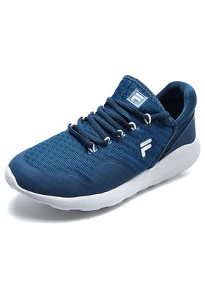 Tenis Running Azul Petróleo-Blanco Fila Convert