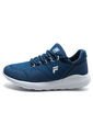 Tenis Running Azul Petróleo-Blanco Fila Convert de Fila