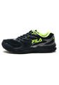 Tenis Running Azul Navu-Verde Neón Fila Footwear Stripes 2.0 de Fila