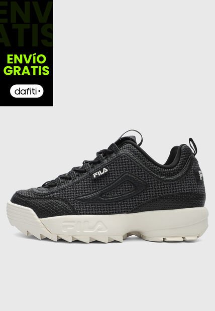 Tenis FILA Disruptor 2 Woven Negro
