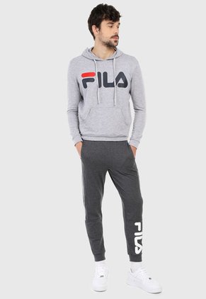 Pantalón Gris-Blanco Fila