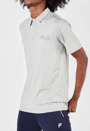 Camiseta Polo Gris Fila