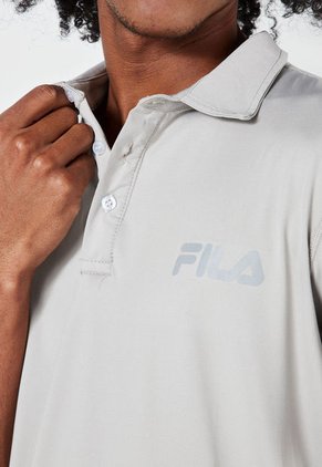 Camiseta Polo Gris Fila