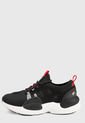 Tenis Lifestyle Negro-Rojo-Blanco Fila de Fila