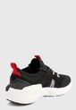Tenis Lifestyle Negro-Rojo-Blanco Fila de Fila